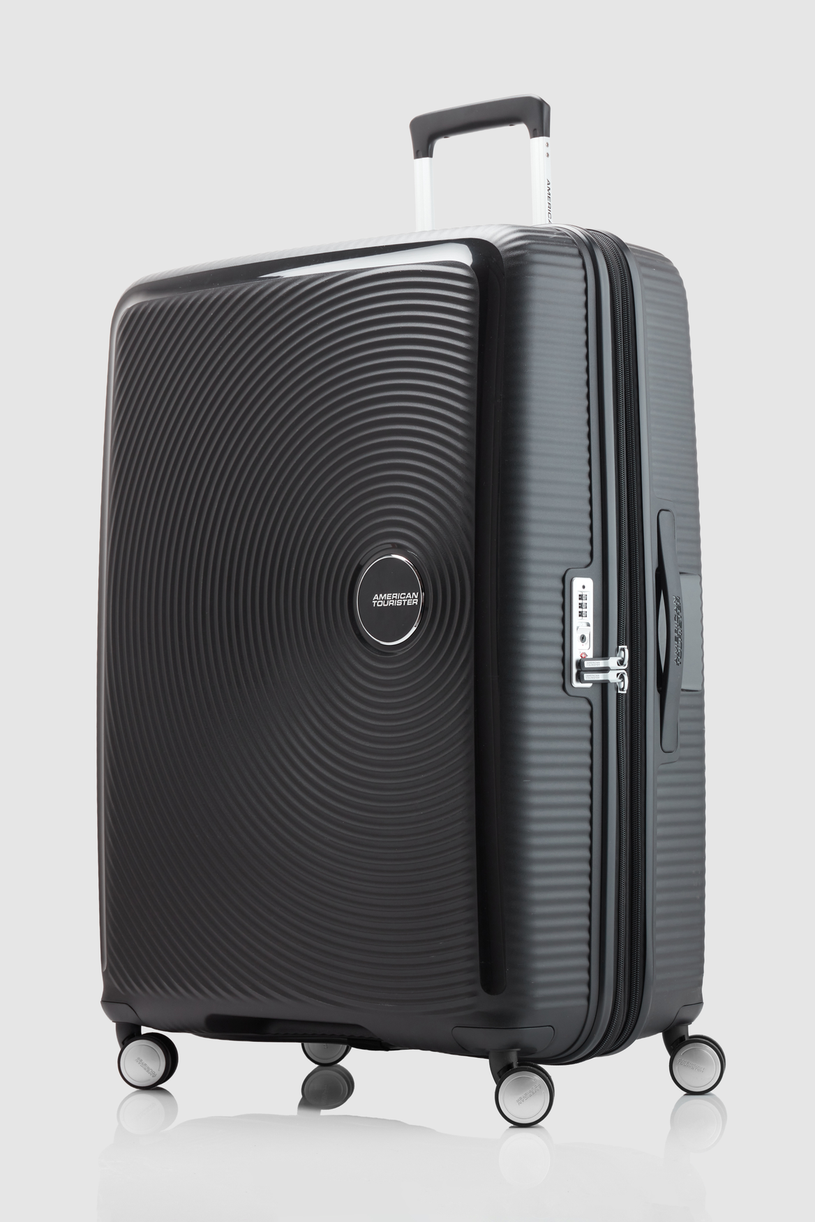 american tourister curio 23 ltrs black laptop backpack American Tourister Curio 2 80cm Suitcase – Strandbags New Zealand