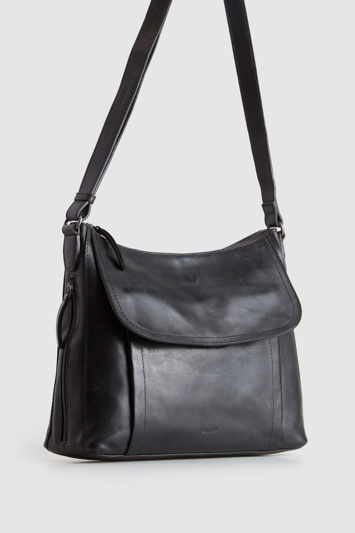 Evity Maya Leather Large Crossbody Bag Strandbags New Zealand