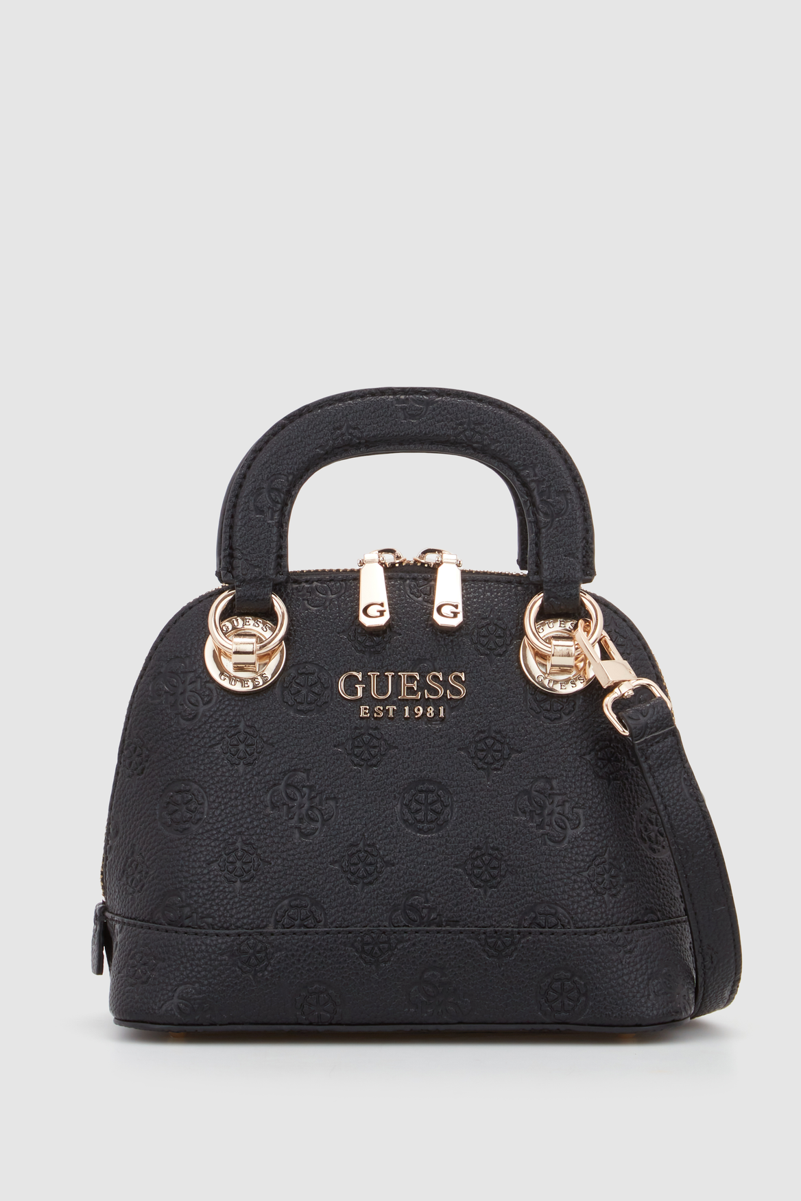 Guess dome satchel bag hotsell