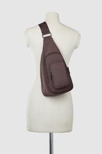 Gia Multi Pocket Nylon Sling Bag