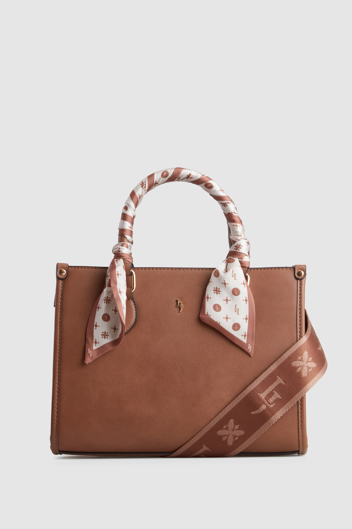 Laura Jones Small Tote Bag With Scarf – Strandbags New Zealand