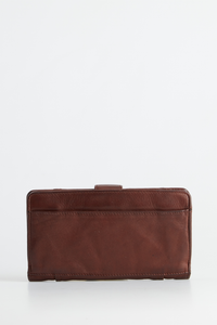 Leather Large Tab Wallet