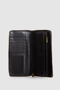 Bria Leather Zip Large Wallet