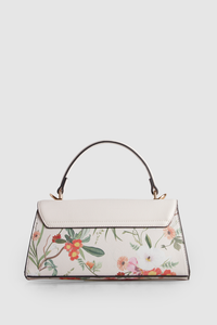 Floral Top Handle Bag