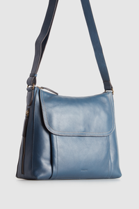 Maya Leather Crossbody Bag