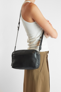 Grace Leather Crossbody Bag