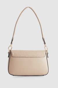 Embossed Shoulder Bag