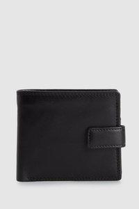 Leather Tab Wallet