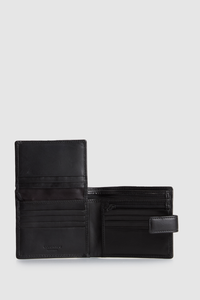 Leather Tab Wallet