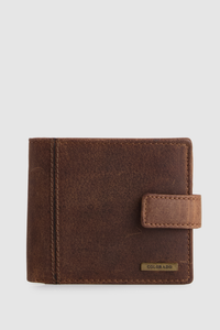 Leather Tab Wallet