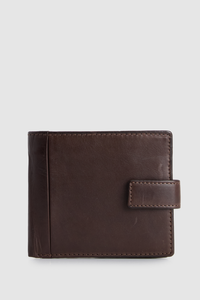 Leather Tab Wallet