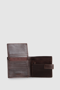 Leather Tab Wallet