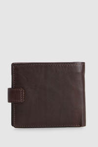 Leather Tab Wallet