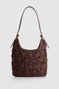 Flower Straw Hobo