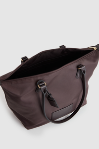Noosa Leather Trim Tote Bag