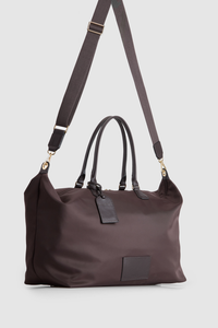 Noosa Leather Trim Travel Tote Bag