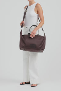 Noosa Leather Trim Travel Tote Bag
