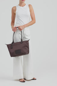 Noosa Leather Trim Tote Bag
