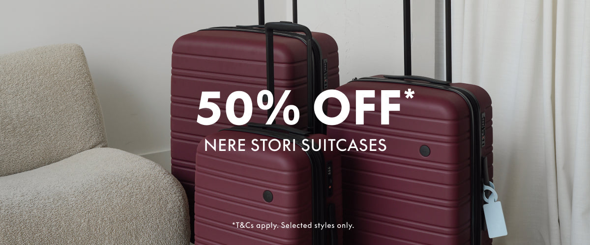 50% Off Stori Suitcases