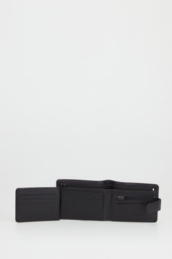 RFID Leather Tab Wallet