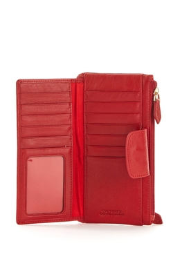 RFID Leather Medium Slim Purse