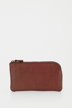 Leather Curved Coin Purse