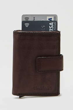 RFID Leather Pop Up CC Holder