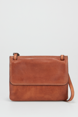 RFID Maya Leather Small Crossbody