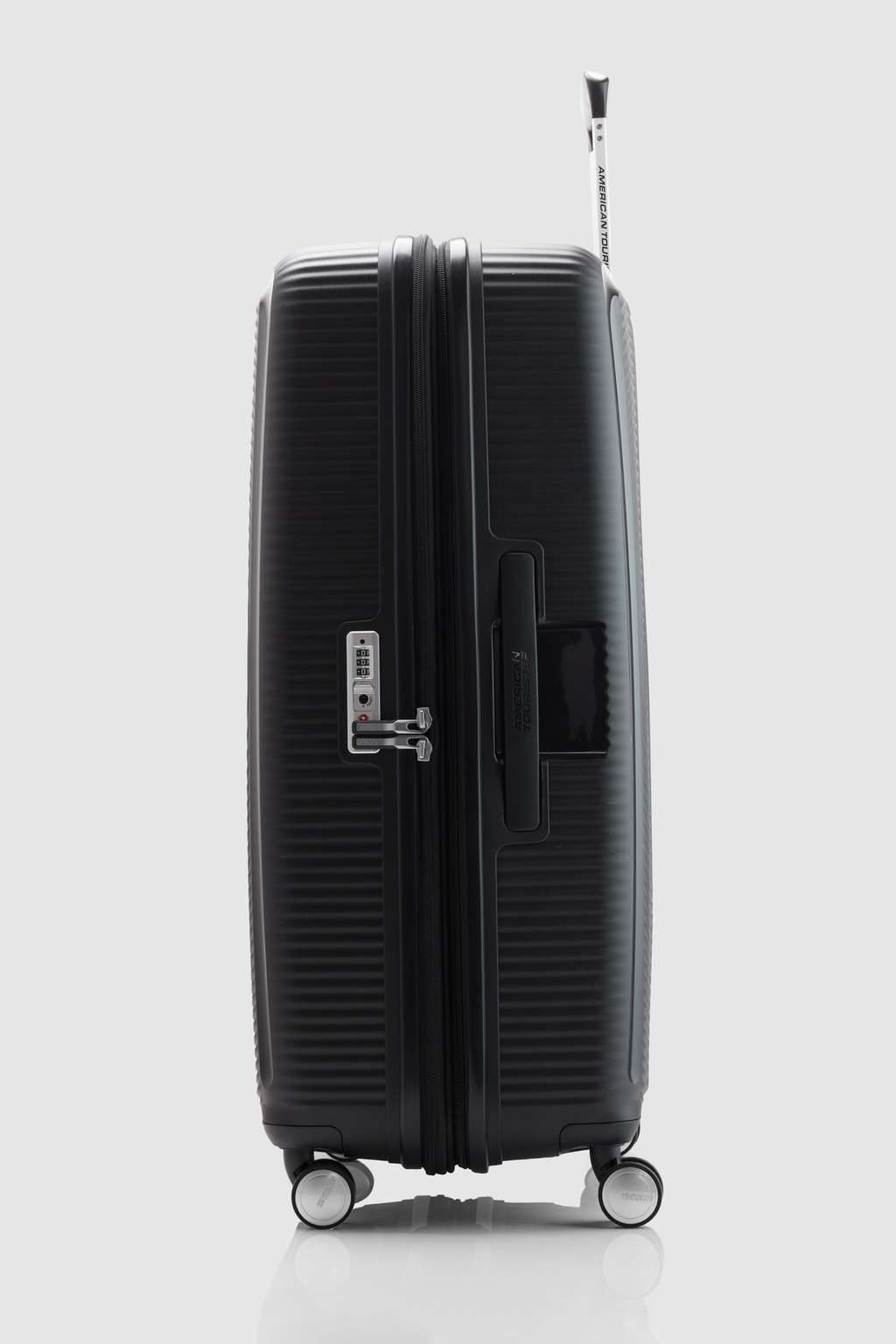 american tourister curio 23 ltrs black laptop backpack American Tourister Curio 2 80cm Suitcase – Strandbags New Zealand
