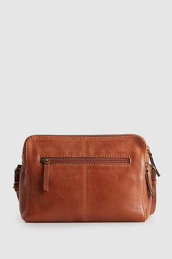 Maya Leather Crossbody Bag