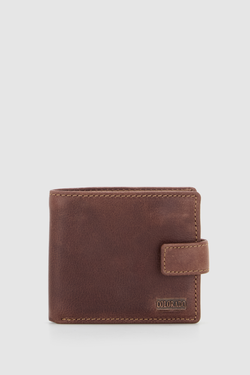Leather Tab Wallet
