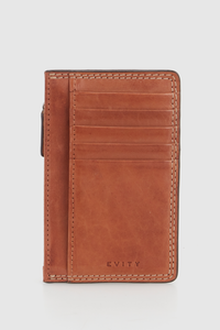 Maya Leather CC & Zip Coin Wallet