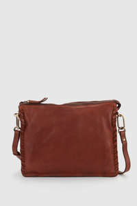 Cora Leather Crossbody Bag