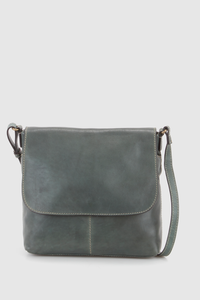 Maya Leather Classic Flapover Bag