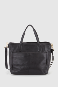 Selina Leather Shopper Bag