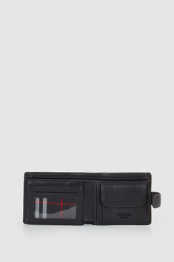 RFID Leo Leather Tab Wallet