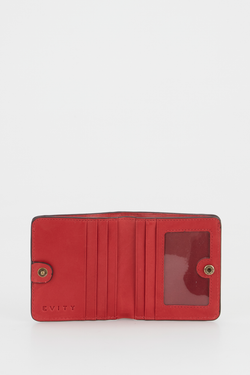 RFID Leather Slim CC Wallet