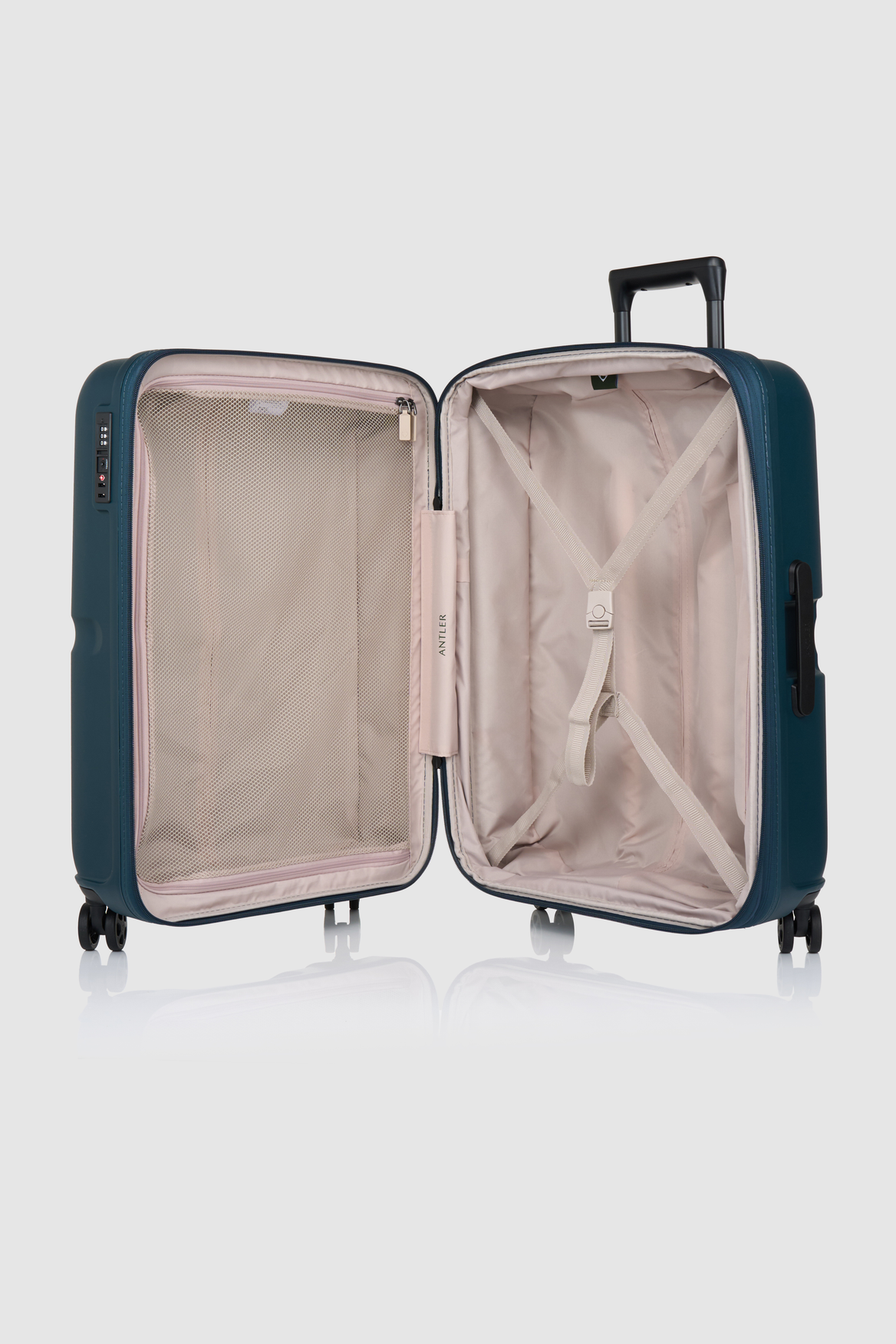 Antler Single Stripe 55cm Suitcase - Indigo – Strandbags New Zealand