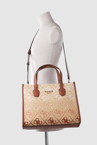 Silvana Straw Tote Bag