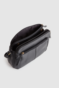 Sia Leather Crossbody Bag