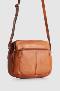 Sia Leather Crossbody Bag