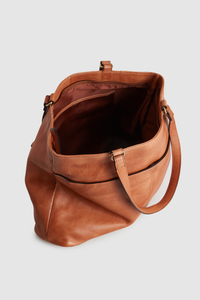 Sia Leather Tote Bag