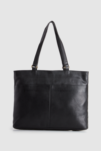 Sia Leather Tote Bag