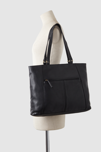 Sia Leather Tote Bag