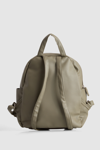 PU Zip Pocket Backpack