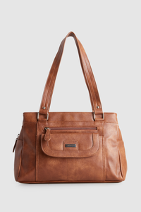 Flap Pocket 3C Tote Bag