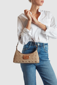 Neda Top Zip Shoulder Bag