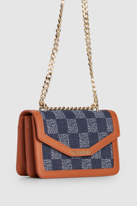 Stakes Flap Crossbody Bag