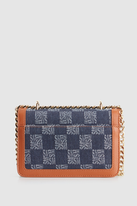 Stakes Flap Crossbody Bag