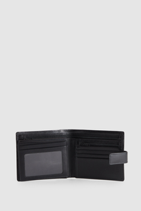 Leather Tab Wallet